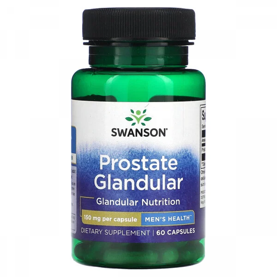Prostata glandular ALIVIO , 150 mg, 60 cápsulas Swanson 