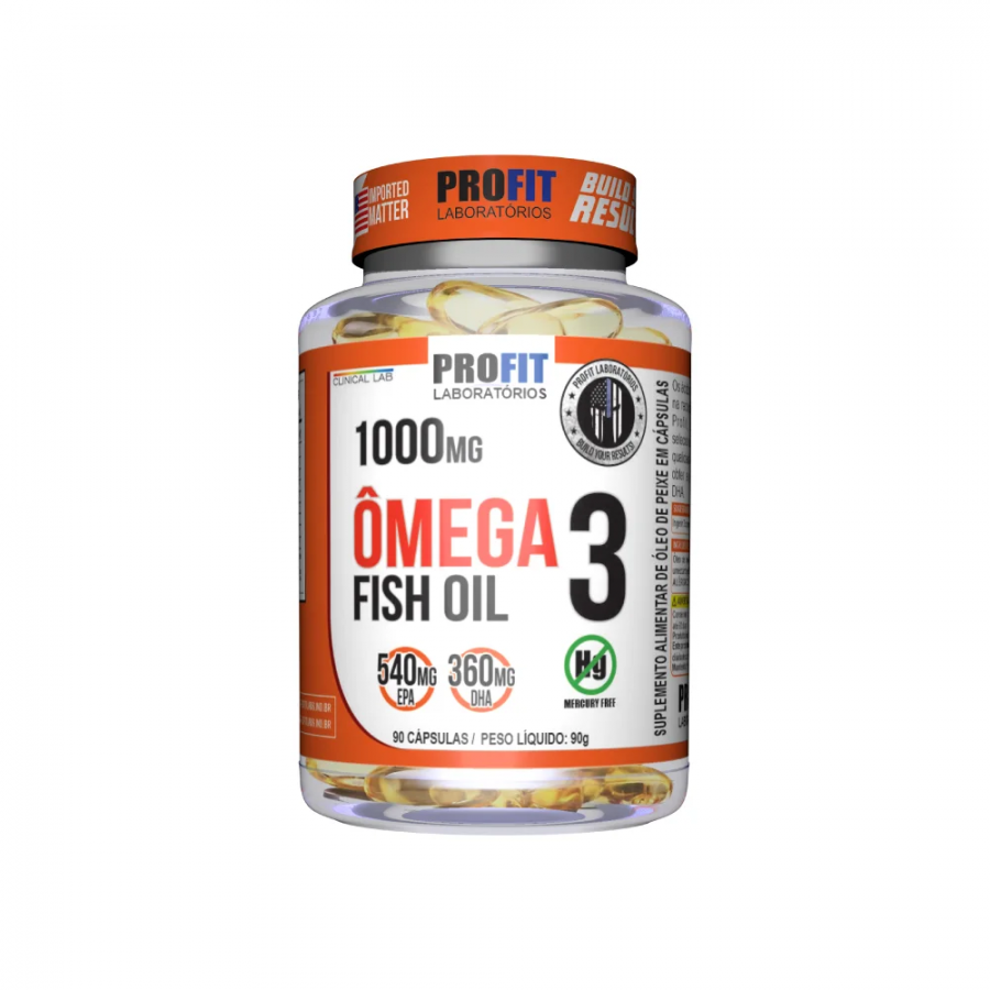 Omega 3 Profit Laboratorios 1000mg 90 cápsulas 