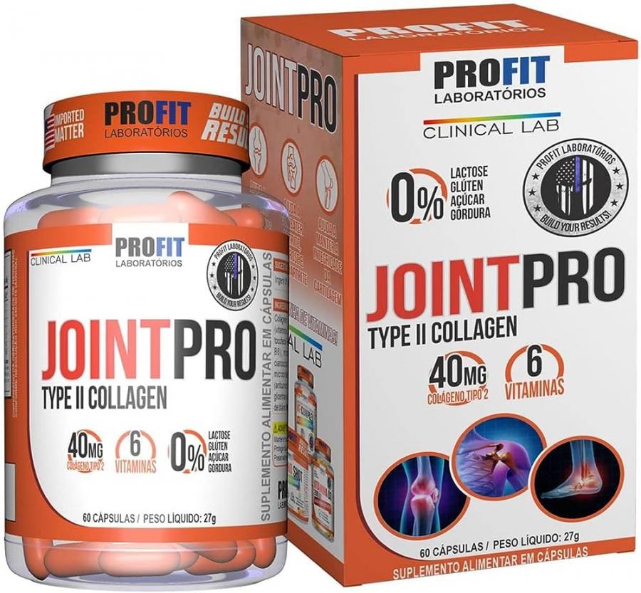 Colageno tipo II Joint Pro + Vitamina c 60 cápsulas 