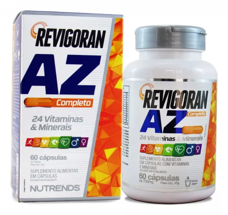 Multivitaminico Revigoran Vitaminas Y Minerales 60 Cápsulas