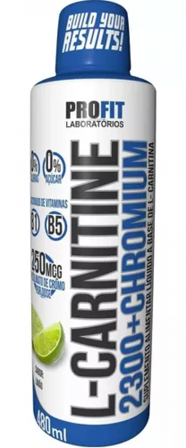 L-carnitine, Carnitina Picolinato De Cromo Profit 480ml