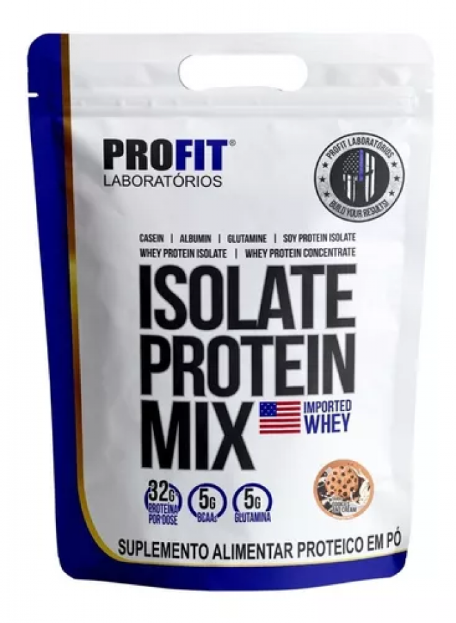Whey Protein Proteina Isolada Profit cookies & cream 900grs
