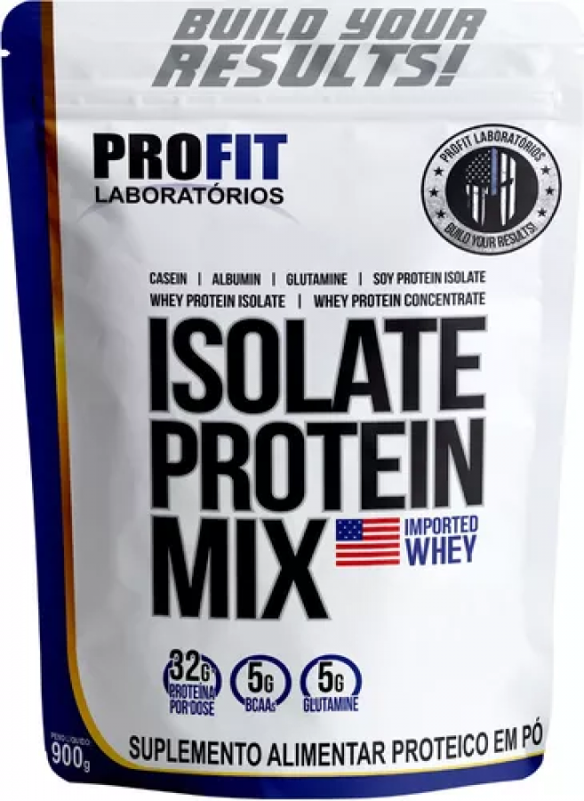 Whey Isolate Protein Mix Refil 900g Capuccino - Profit