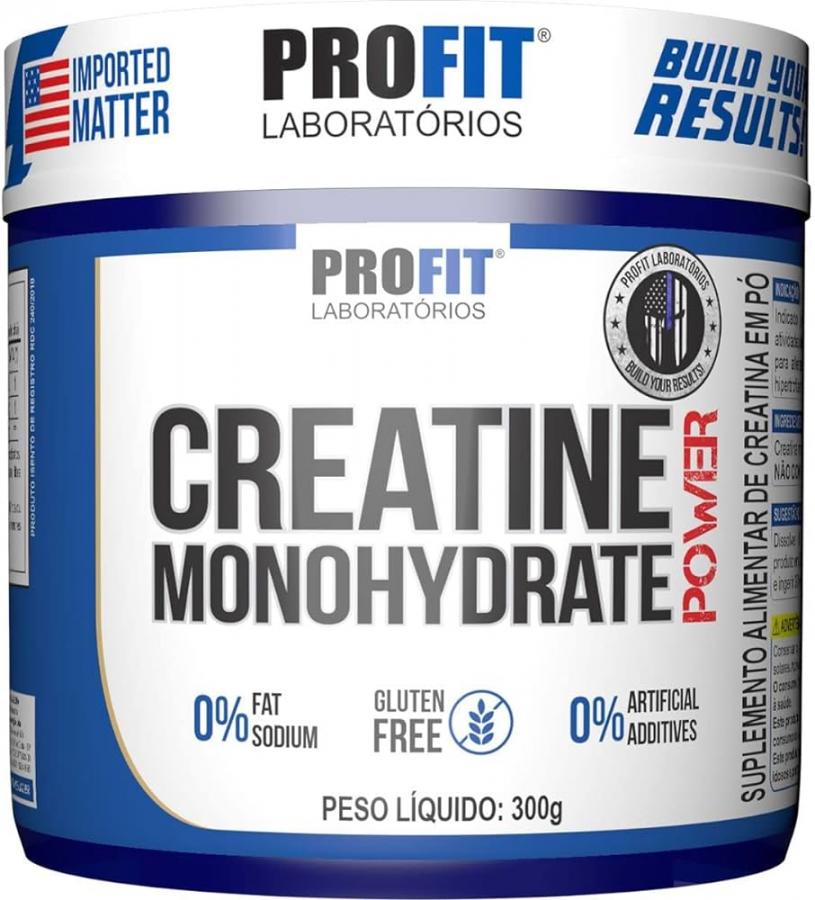 Creatina en Polvo Power  Monohydrate en pote 300grs Profit 
