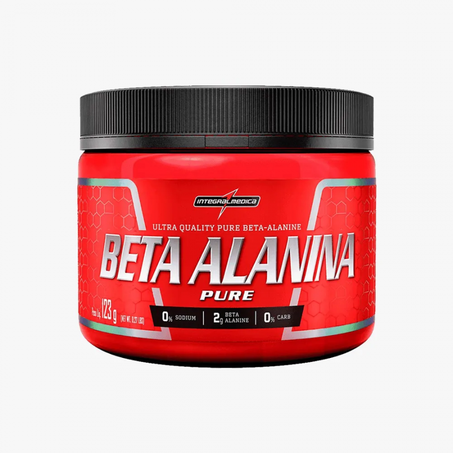 Beta - Alanina Pura 123g - Integralmedica Alta Absorción
