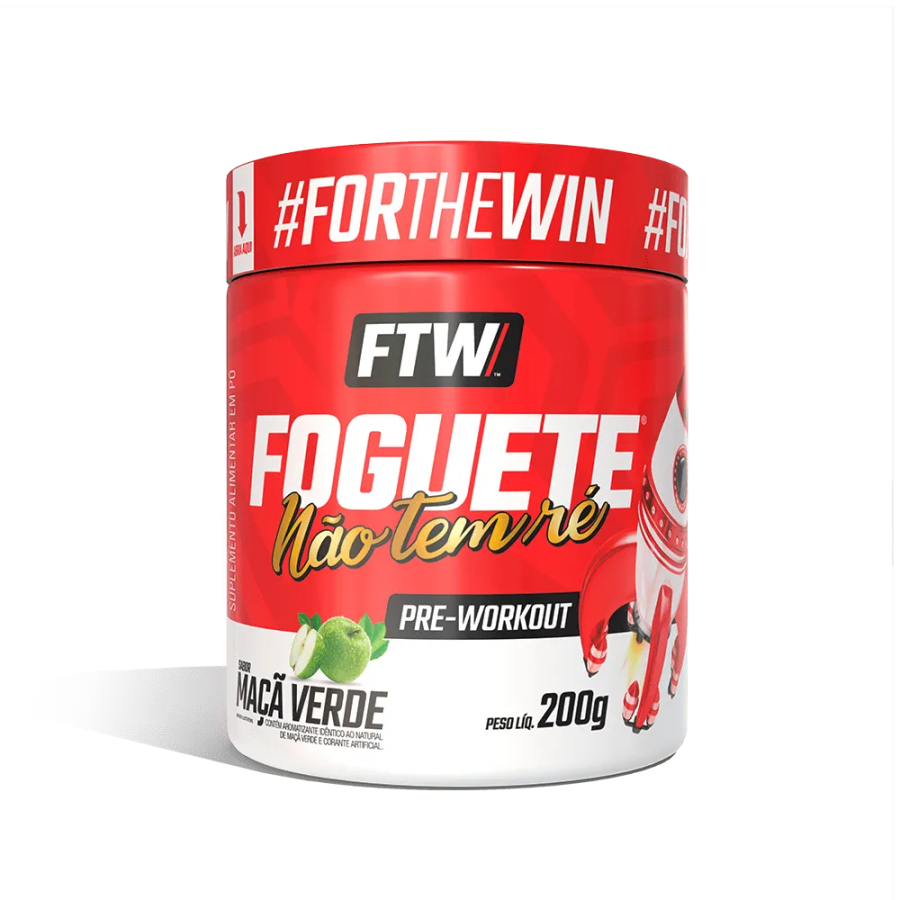 Pre - Entreno Foguete 200GRS Manzana Verde 