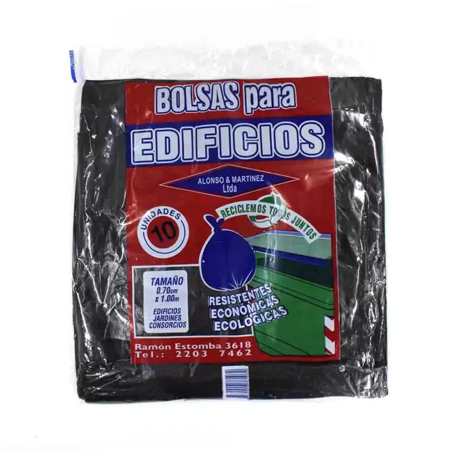 BOLSAS PARA RESIDUOS 70 X 100CM