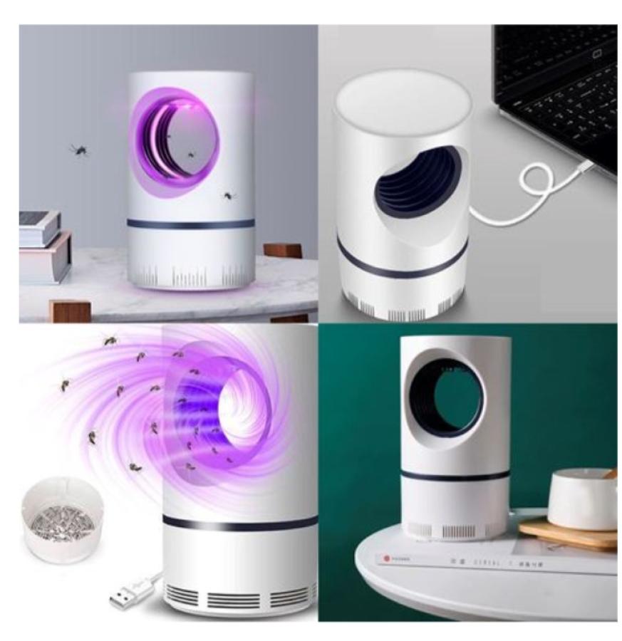 Lampara Led mata mosquitos 