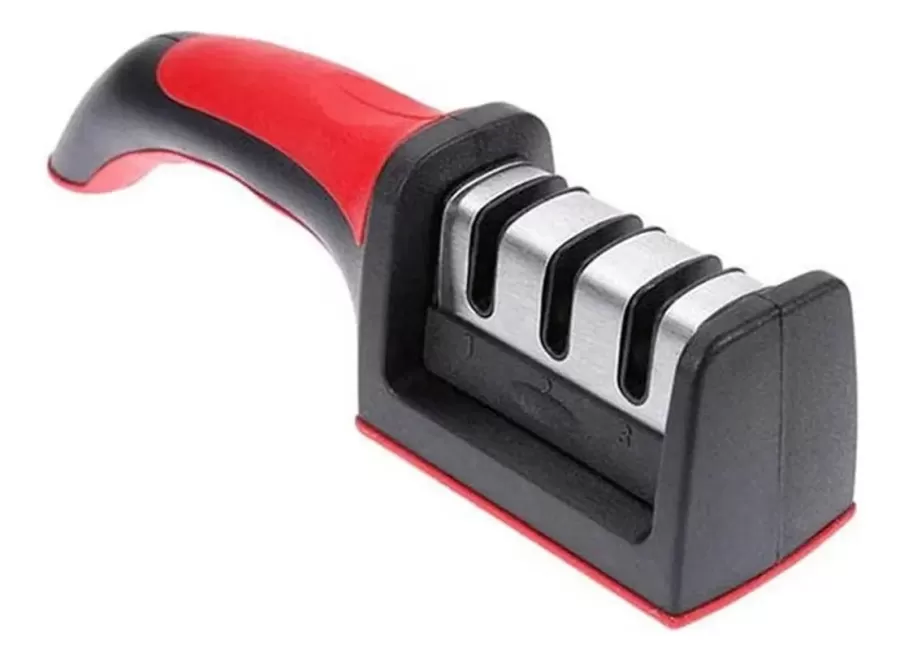 Afilador De Cuchillos Ergonomico Ligero Mango Cómodo