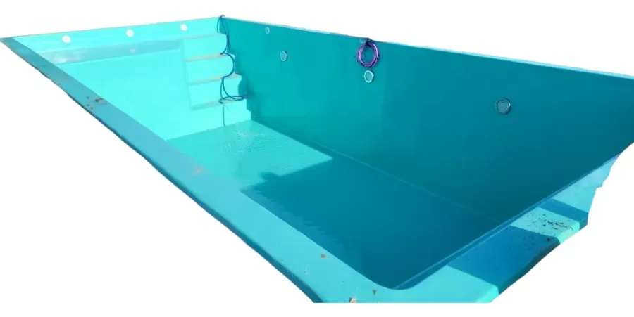 PISCINA FIBRA MODELO 7x3,3x1,5