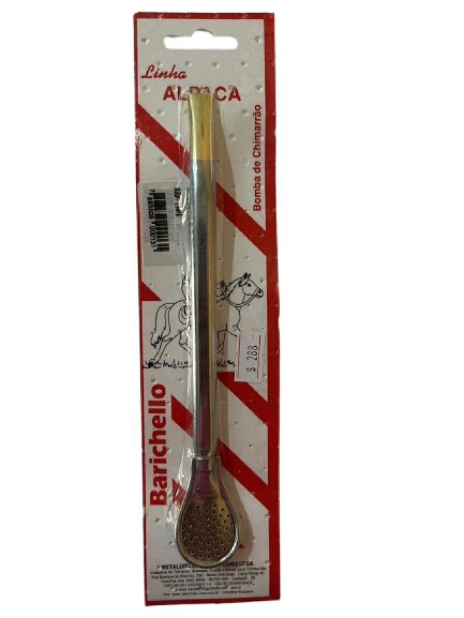 BOMBILLA DE ALPACA BARICHELLO