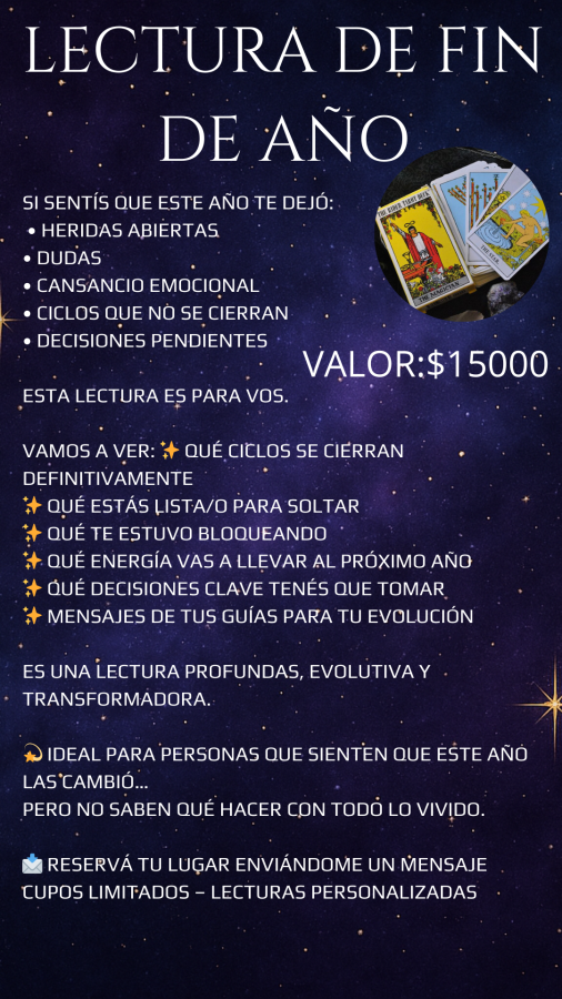 Lectura de fin de año 