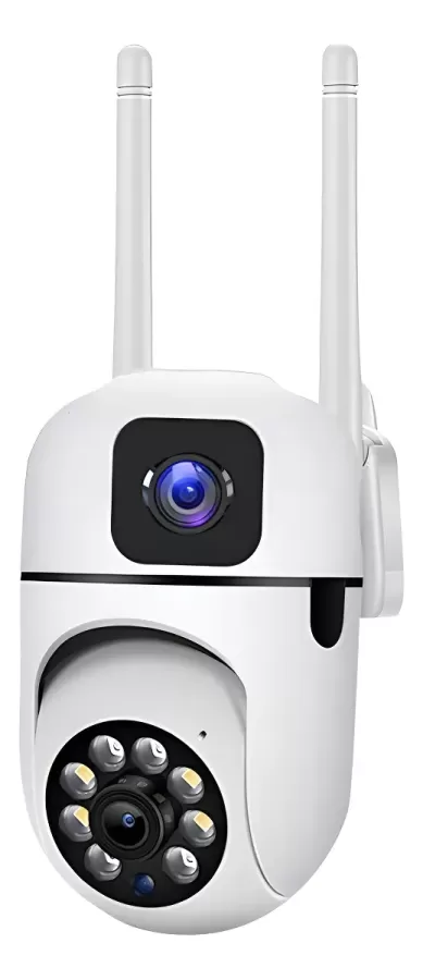 Cámara De Seguridad Doble Exterior