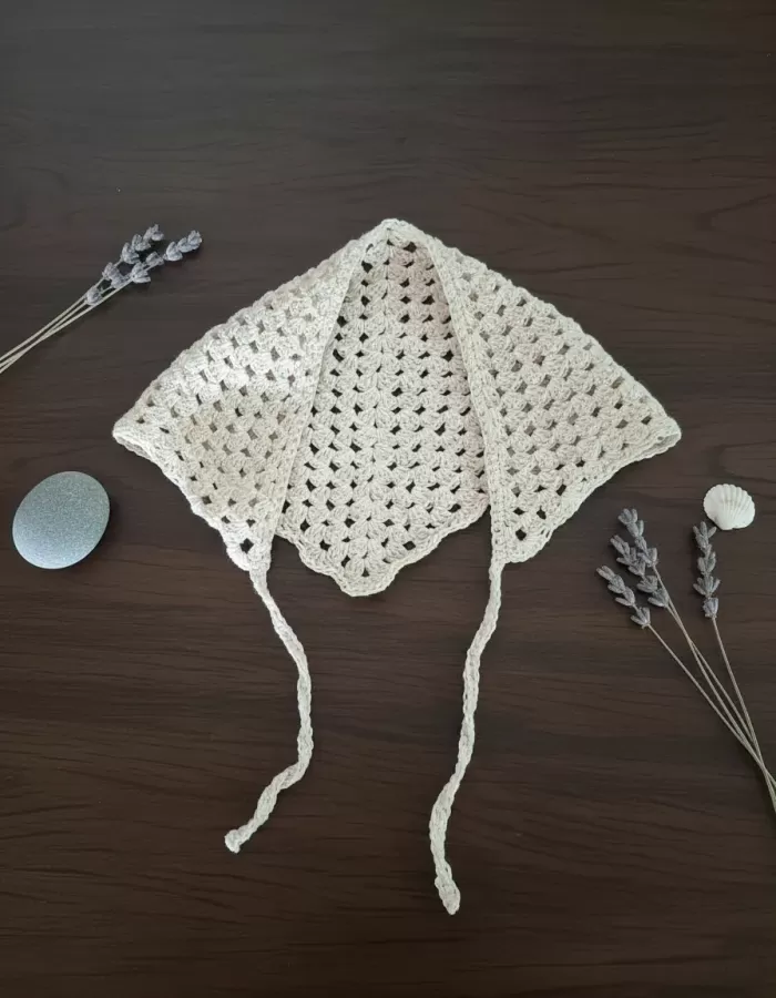 Pañuelo Bandana SENSACIÓN de MaGo'Crochet
