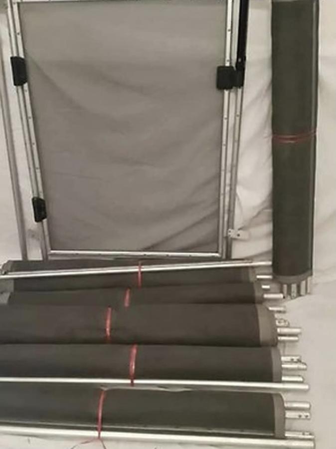 Cerca Perimetral de seguridad para piscina 21 m y portón 